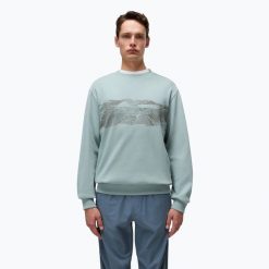 Bluza męska Napapijri B-Vanni C. Zielone bluzy męskie Napapijri, m, bez wzorów, bez kaptura. Za 289.99 zł.