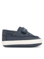 Tommy Hilfiger Półbuty Low Cut Velcro T0B9-34331-0700 Granatowy. Niebieskie półbuty chłopięce Tommy Hilfiger, bez wzorów, ze skóry, bez zapięcia. Za 179.99 zł.