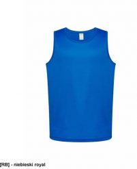 JHK - T-shirt sportowy niebieski royal M. Niebieskie koszulki sportowe męskie JHK, m, bez wzorów, bez kołnierzyka, bez ramiączek. Za 13.96 zł.
