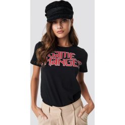 NA-KD T-shirt Game Changer - Black. T-shirty damskie marki NA-KD. Za 72.95 zł.