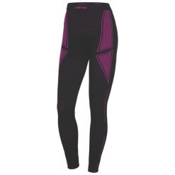 Spodnie termoaktywne damskie Viking Etna, leggins. Czarne spodnie snowboardowe damskie Viking, na zimę, l, z aplikacjami, z dzianiny, na fitness i siłownię. Za 69.90 zł.