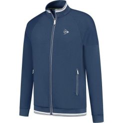 Bluza sportowa męska Dunlop Club Knitted Jacket dresowa. Niebieskie bluzy męskie Dunlop, m, bez wzorów, z dresówki, bez kaptura, na fitness i siłownię. Za 229.99 zł.