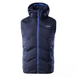 Kamizelka bezrękawnik męski Hi-Tec Charmo - granatowa, Rozmiar M. Buty sportowe męskie Hi-tec, na jesień, m, bez wzorów, do biegania. Za 134.99 zł.