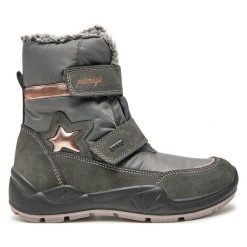 Śniegowce Primigi. Szare śniegowce dziewczęce Primigi, z gore-texu, bez zapięcia. Za 529.99 zł.
