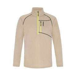 Polar 1/4 zip Protest Kody. Brązowe bluzy męskie Protest, na zimę, bez wzorów, z polaru, bez kaptura. Za 241.00 zł.