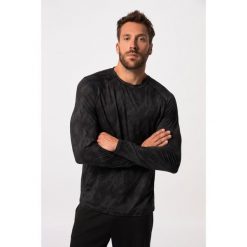Męska Koszulka z długim rękawem FLEXNAMIC® fitness okrągły dekolt. Czarne koszulki sportowe męskie JAY-PI, m, bez wzorów, z elastanu, bez kołnierzyka, bez ramiączek, na fitness i siłownię. Za 195.99 zł.