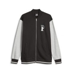 Kurtka Mężczyzna Puma Squad czarny. Czarne kurtki męskie Puma, m, bez wzorów, z bawełny, eleganckie, bez kaptura. Za 245.00 zł.