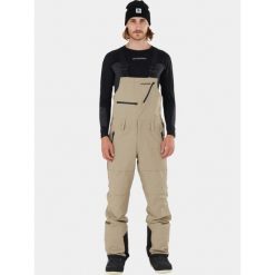 Spodnie Narciarskie Męskie Fundango Benton Bib. Brązowe spodnie snowboardowe męskie Fundango, na zimę, l, bez wzorów, z tkaniny, narciarskie. Za 549.90 zł.
