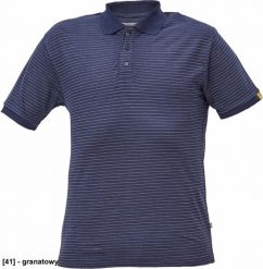 NOYO ESD POLO - koszulka polo - granatowy XL. Niebieskie koszulki polo męskie CERVA, m, bez wzorów, bez ramiączek. Za 108.19 zł.