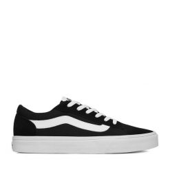 Tenisówki Vans. Czarne trampki męskie Vans, bez wzorów, bez zapięcia. Za 239.99 zł.