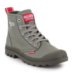 Palladium Pampa Hi Dare W 76258-325-M zielone. Zielone trampki męskie bez wzorów, z materiału, bez zapięcia. Za 572.15 zł.