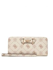 Guess Portfel Silia Slg SWGP98 90146 Écru. Portfele damskie Guess, z aplikacjami, ze skóry. Za 239.99 zł.