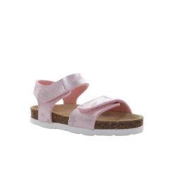 Sandały dziewczęce LUMBERJACK BLING. Czerwone sandały dziewczęce Lumberjack, ze skóry, bez zapięcia. Za 129.99 zł.
