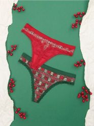 Majtki stringi 2 pack - wielobarwny. Stringi damskie Sinsay, l, bez wzorów, z koronki. Za 19.99 zł.