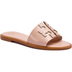 Klapki TORY BURCH - Ines Slide 50109 Sea Shell Pink/Silver 651. Klapki damskie marki Tory Burch. Za 969.00 zł.