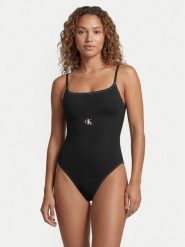 Calvin Klein Swimwear Strój kąpielowy LV00Q61217 Czarny. Czarne kostiumy jednoczęściowe damskie Calvin Klein Swimwear, s, bez wzorów, z syntetyku. Za 389.99 zł.