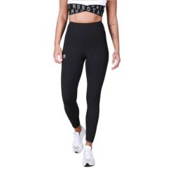 Legginsy treningowe damskie Morotai High Waish Mesh Frame. Czarne bielizna termoaktywna damska MOROTAI, m, bez wzorów, z elastanu, bez ramiączek. Za 132.00 zł.