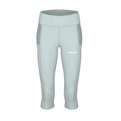 Legginsy 3/4 damskie POWER. Białe legginsy sportowe damskie Head, xs, bez wzorów, tenisowe. W wyprzedaży za 210.00 zł.