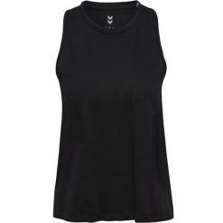 Damski tank top Hummel Canja. Czarne obuwie sportowe damskie Hummel, bez wzorów, na fitness i siłownię. Za 181.50 zł.