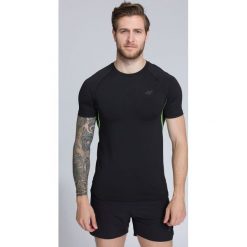 Koszulka treningowa męska TSMF252 - głęboka czerń. T-shirty męskie 4f. W wyprzedaży za 69.99 zł.