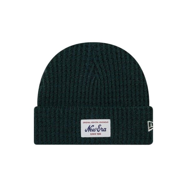 Czapka New Era Skull knit. Zielone czapki i kapelusze damskie New Era, bez wzorów. Za 187.50 zł.