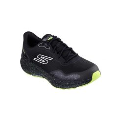 Buty do biegania męskie Skechers Go Run. Czarne buty sportowe męskie Skechers, z materiału, bez zapięcia, do biegania, Skechers Sport. Za 389.99 zł.