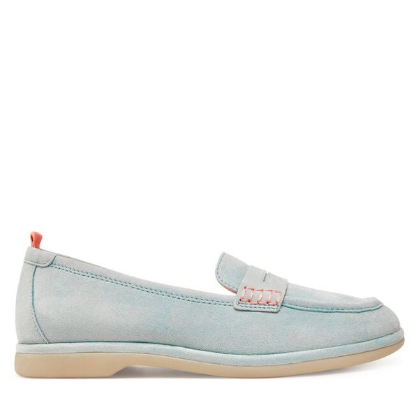 Mokasyny Tamaris. Niebieskie mokasyny damskie Tamaris. Za 229.99 zł.