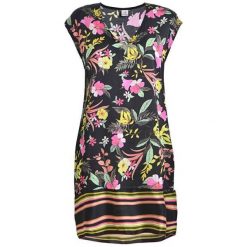 Deha Sukienki Drukowany Wiskoza d73512 Nero / Giallo / Fux / Aqua (Rozmiar M). Sukienki damskie marki Deha. W wyprzedaży za 266.00 zł.