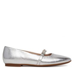 Baleriny Gabor. Szare baleriny damskie Gabor, bez wzorów, bez obcasa. Za 359.99 zł.