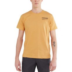 T-shirt męski Fundango Basic - T Logo-7 krótki rękaw. Żółte t-shirty męskie Fundango, m, bez wzorów, eleganckie, bez kołnierzyka. Za 99.00 zł.