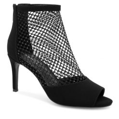 Botki Jenny Fairy. Czarne botki damskie Jenny Fairy, bez obcasa, na szpilce, bez zapięcia. Za 107.99 zł.