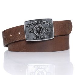 TOM TAILOR PASEK SKÓRZANY TM0173R13 40mm Gürtel Q.2081 0690. Brązowe paski damskie Tom Tailor, z aplikacjami, z denimu, klasyczne. Za 79.99 zł.
