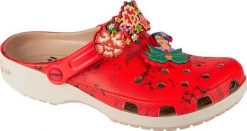 Crocs Classic Frida Kahlo Classic Clog 209450-2Y2 Czerwone 43/44. Czerwone klapki męskie Crocs. Za 278.10 zł.