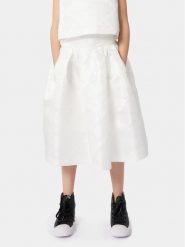 Karl Lagerfeld Kids Spódnica Z30095 D Écru Regular Fit. Spódniczki dla dziewczynek Karl Lagerfeld Kids, bez wzorów, z syntetyku. Za 969.99 zł.