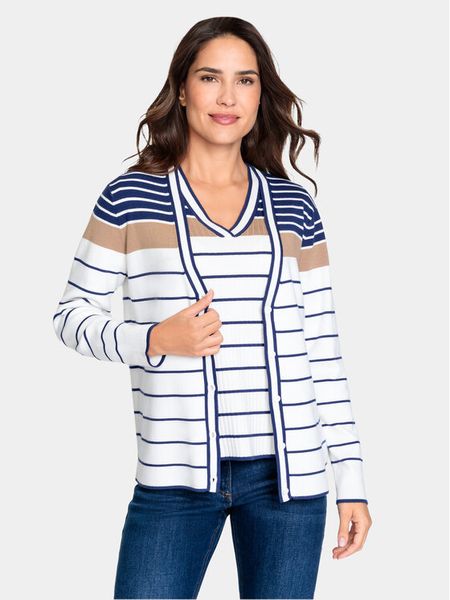 Olsen Kardigan 11004286 Kolorowy Regular Fit. Kardigany damskie Olsen, bez wzorów, z wiskozy. Za 309.99 zł.