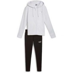 Dres Puma Metallic Tracksuit Fl, Kobiety. Białe obuwie sportowe damskie Puma, bez wzorów, z bawełny, na fitness i siłownię. Za 490.00 zł.