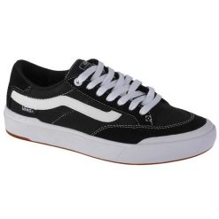 Buty sportowe Sneakersy unisex, Vans Berle Pro. Czarne obuwie sportowe damskie Vans, bez wzorów, z materiału, trekkingowe. Za 249.99 zł.