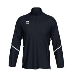 Bluza Errea Manfred Kurtka Ad Dorośli. Czarne bluzy sportowe męskie ERREA, l, bez wzorów, z materiału, klasyczne, bez kaptura. Za 194.50 zł.