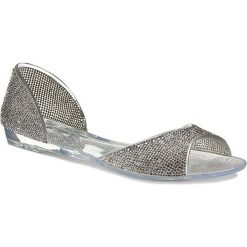 Półbuty SCA'VIOLA - 81021 PVC-3 Silver. Szare półbuty damskie Sca'viola, z materiału. W wyprzedaży za 139.00 zł.