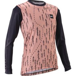 Longsleeve rowerowy damski Leatt MTB Trail 3.0. Czerwone koszulki sportowe damskie LEATT, bez wzorów, rowerowe. Za 199.99 zł.