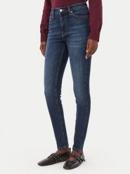 Tommy Jeans Jeansy Nora DW0DW23192 Granatowy Skinny Fit. Niebieskie jeansy damskie Tommy Jeans. Za 409.99 zł.