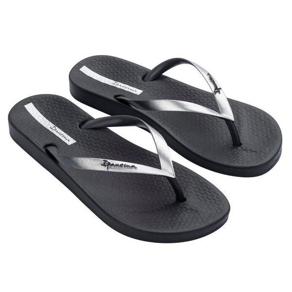 Klapki damskie Ipanema Anatomica Connect II. Szare klapki damskie Ipanema, bez wzorów, eleganckie, bez obcasa. Za 99.86 zł.