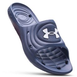 Klapki sportowe basenowe męskie Under Armour UA Locker IV. Szare klapki męskie Under Armour, sportowe. Za 79.90 zł.