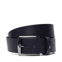 Pasek Tommy Hilfiger. Niebieskie paski damskie Tommy Hilfiger, bez wzorów. Za 209.99 zł.