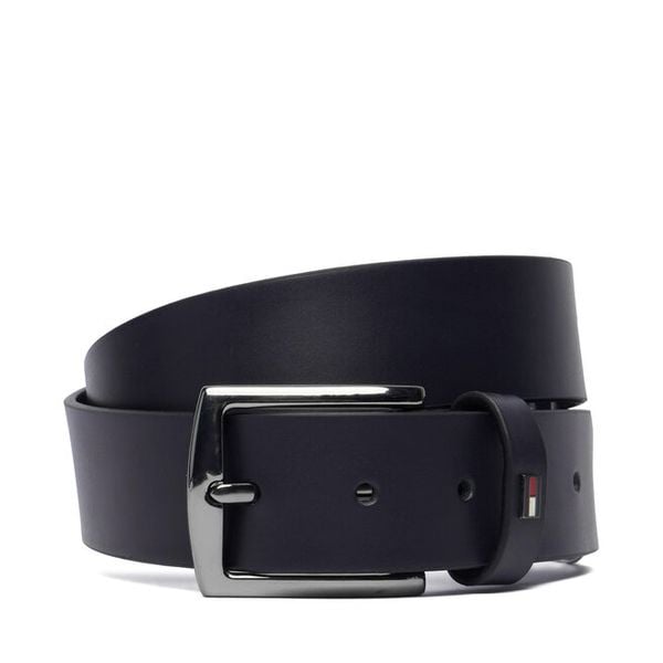 Pasek Tommy Hilfiger. Niebieskie paski damskie Tommy Hilfiger, bez wzorów. Za 209.99 zł.