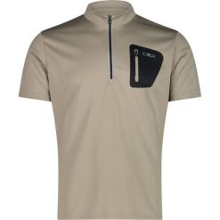 Koszulka na rower CMP Clutch T-Shirt Freebike. Brązowe t-shirty męskie CMP, bez wzorów, z materiału, bez kołnierzyka. Za 219.99 zł.