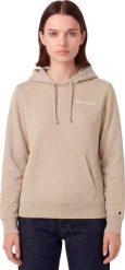 Champion Bluza damska Champion Hoodie Sweatshirt beżowa 118404 MS041 XS. Brązowe bluzy damskie Champion, xs, bez wzorów, bez kaptura. Za 258.11 zł.