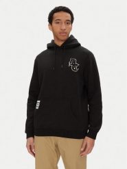 DC Shoes Bluza Bullpen ADYFT03439 Czarny Standard Fit. Czarne bluzy męskie DC Shoes, m, bez wzorów, z bawełny, bez kaptura. Za 179.99 zł.