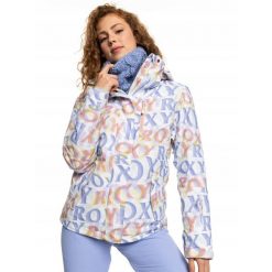 Kurtka narciarska damska Roxy Jetty Insulated. Białe kurtki damskie Roxy, na zimę, s, bez wzorów, z poliesteru, bez kaptura. W wyprzedaży za 467.00 zł.