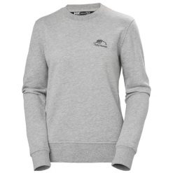 Bluza damska Helly Hansen Nord Graphic. Szare bluzy damskie Helly Hansen, bez wzorów, bez kaptura. Za 319.00 zł.